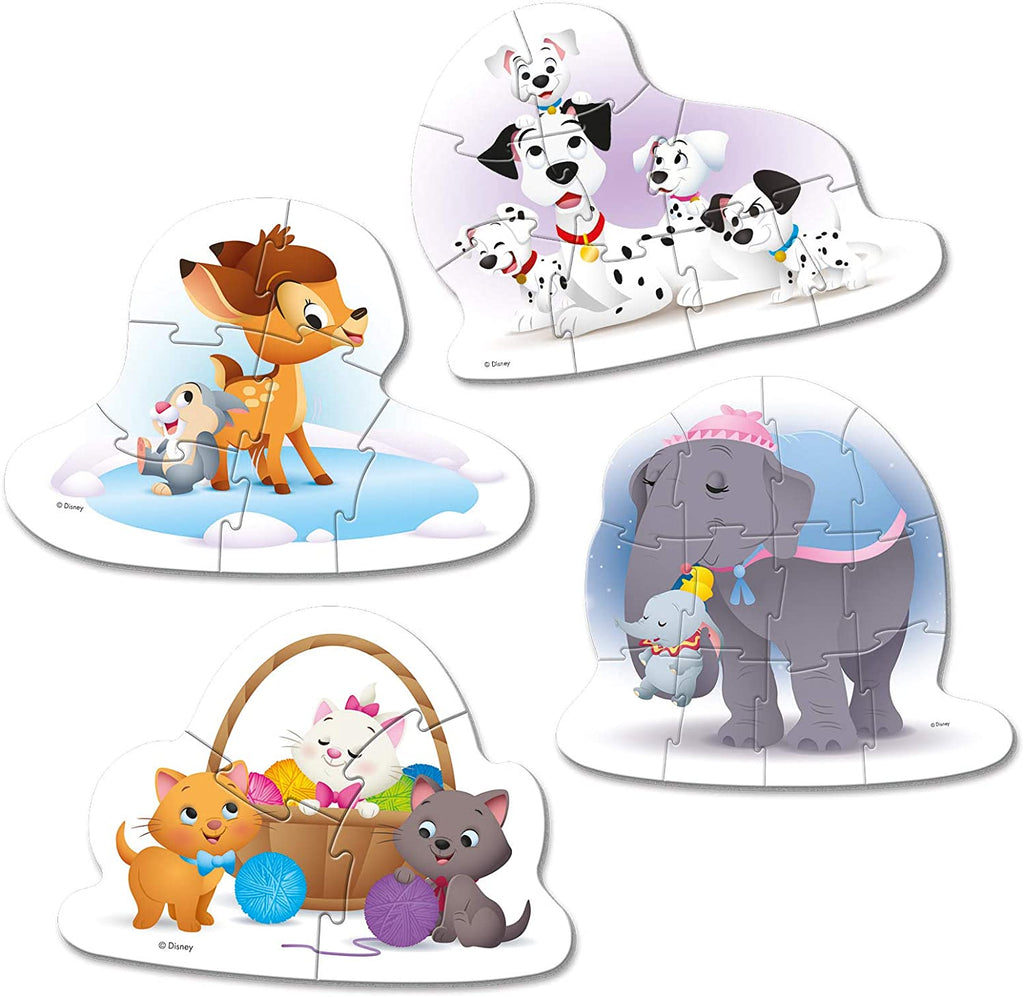 MY FIRST PLAY FOR THE FUTURE PUZZLES: Disney Animals 3, 6, 9, 12 pc