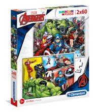 Load image into Gallery viewer, SUPER COLOUR: 2 X 60pc Avengers - Marvel