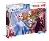 SUPER COLOUR: Maxi 104pcs, Frozen 2