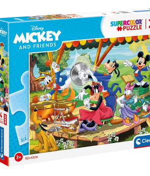 SUPER COLOUR: Maxi, 24pc Mickey and Friends