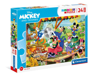 SUPER COLOUR: Maxi, 24pc Mickey and Friends