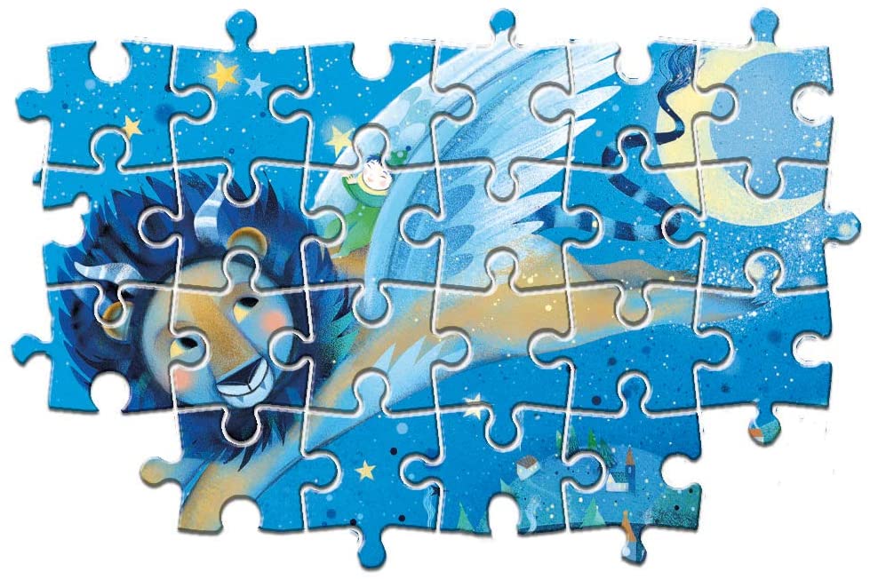 SUPER COLOUR: 3 x 48pcs Fantastic Friends Puzzle