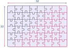 Load image into Gallery viewer, SUPER COLOUR: 3 x 48pcs Fantastic Friends Puzzle