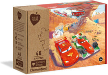 Load image into Gallery viewer, PLAY FOR FUTURE: 3 x 48pc Disney Cars Puzzles