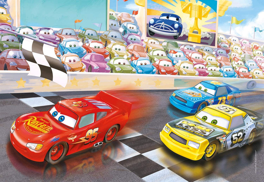 PLAY FOR FUTURE: 3 x 48pc Disney Cars Puzzles