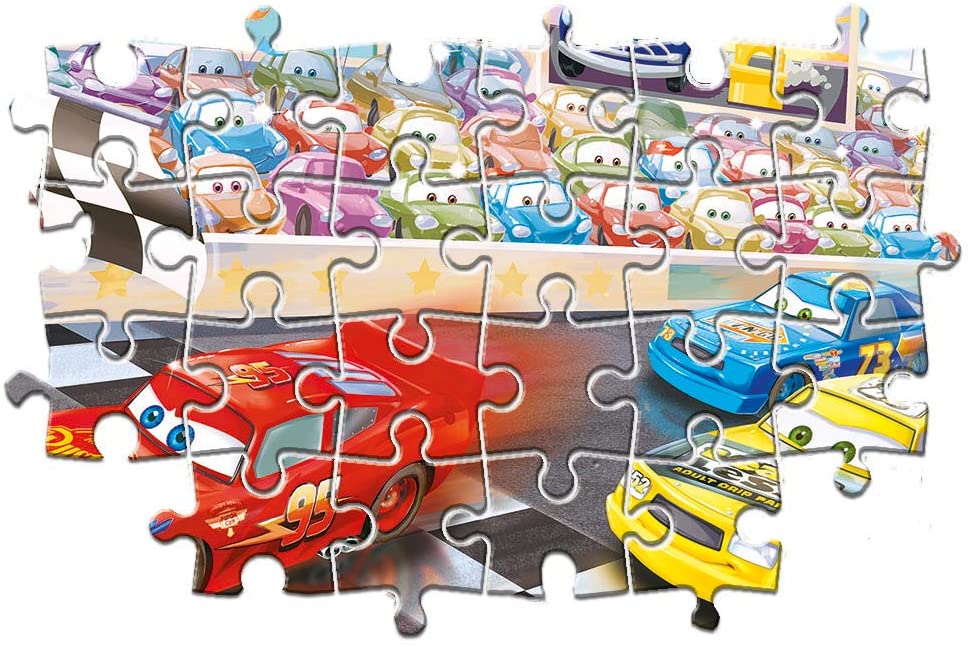 PLAY FOR FUTURE: 3 x 48pc Disney Cars Puzzles