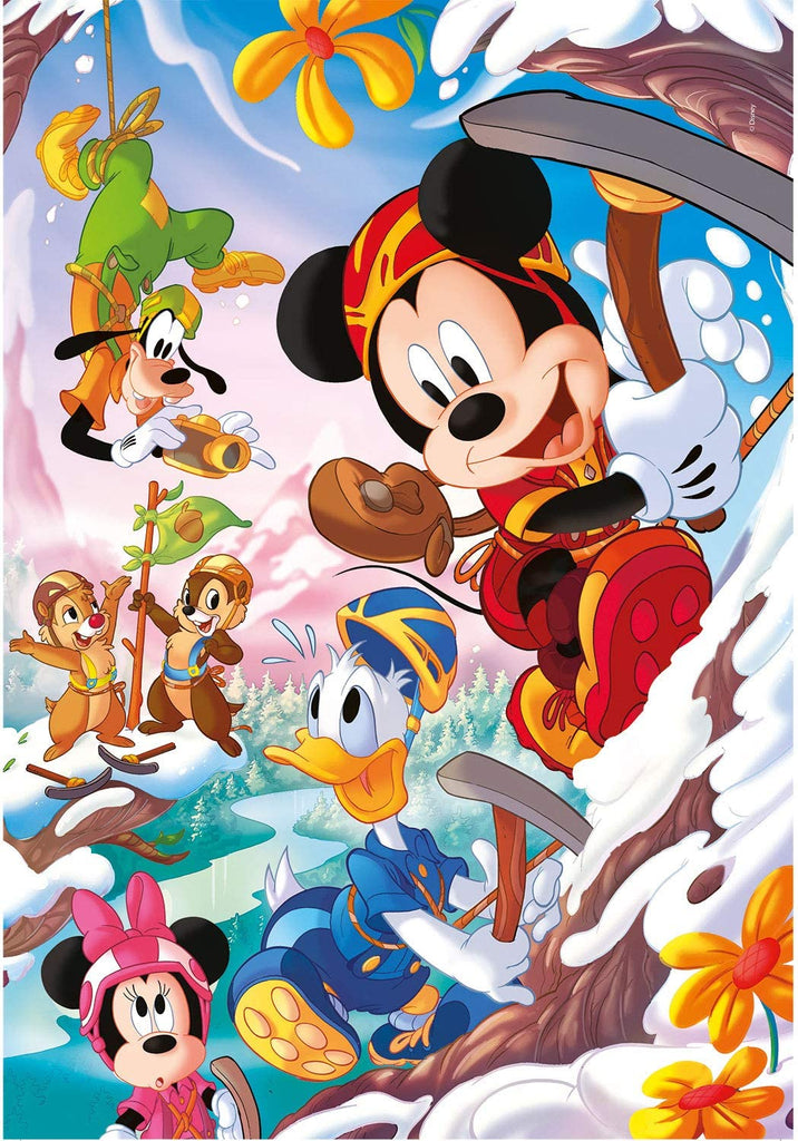 SUPER COLOUR: 3 x 48pc Disney Mickey and Friends