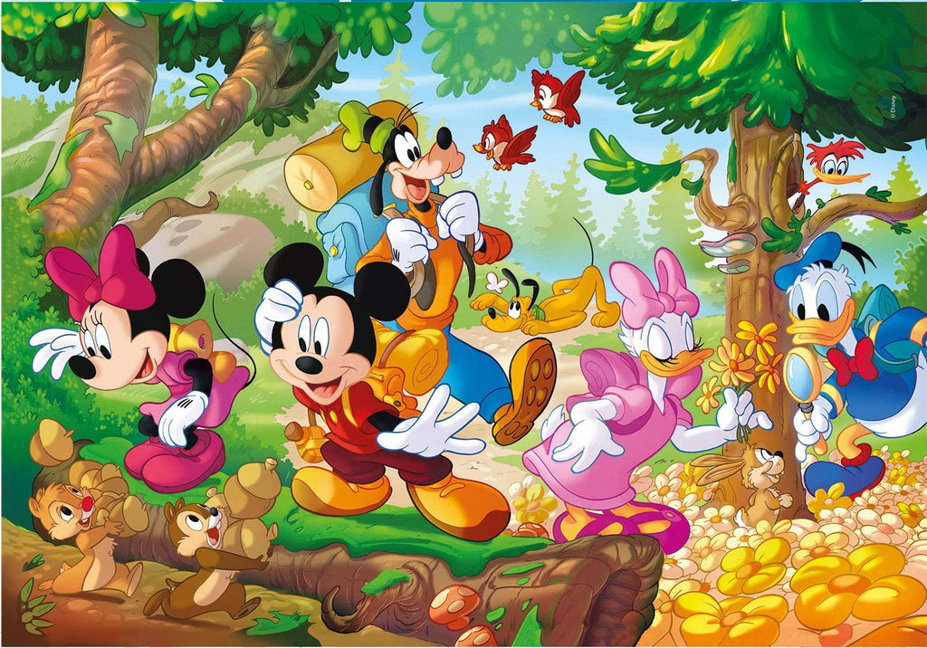 SUPER COLOUR: 3 x 48pc Disney Mickey and Friends