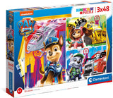 SUPER COLOUR: 3 x 48pcs Paw Patrol the Movie