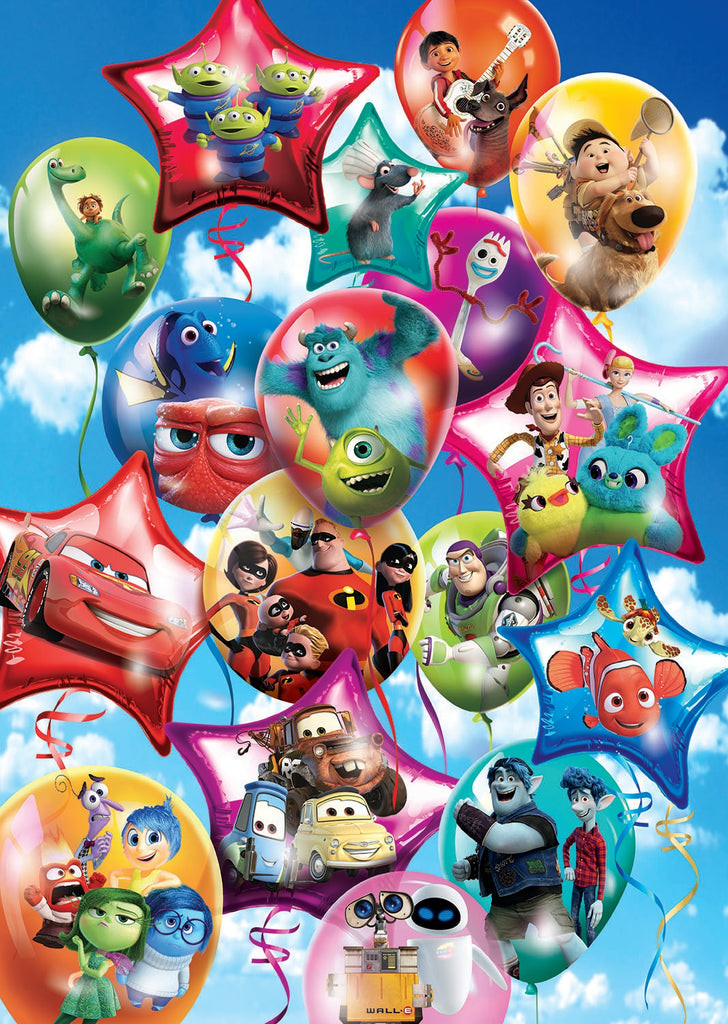SUPER COLOUR: 104pcs Pixar Party Puzzle
