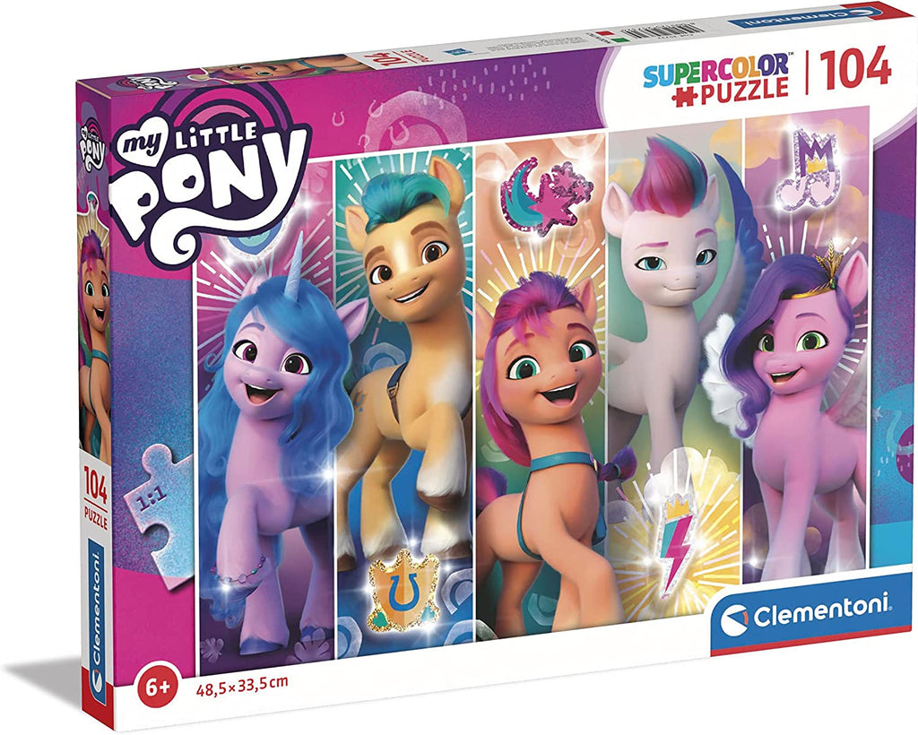 SUPER COLOUR: 104pc My Little Pony