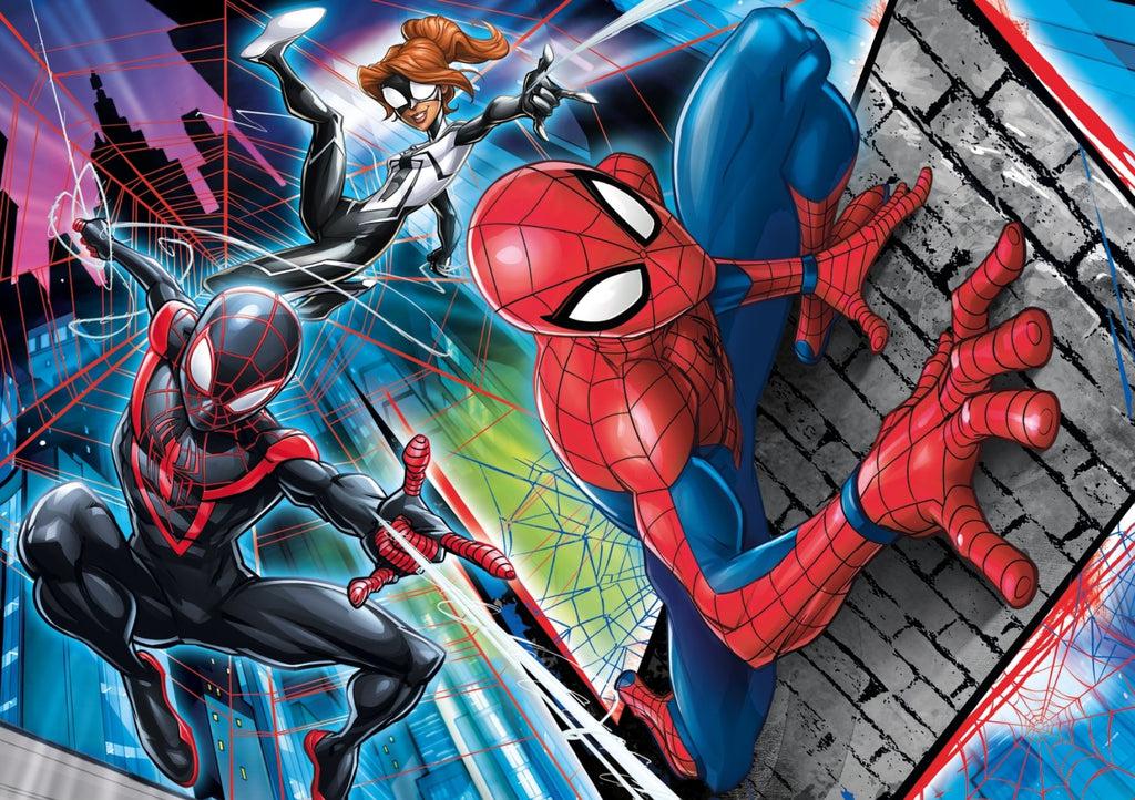 SUPER COLOUR: 60pcs Spiderman Puzzle