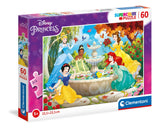 SUPER COLOUR: 60pc Disney Princess Puzzle