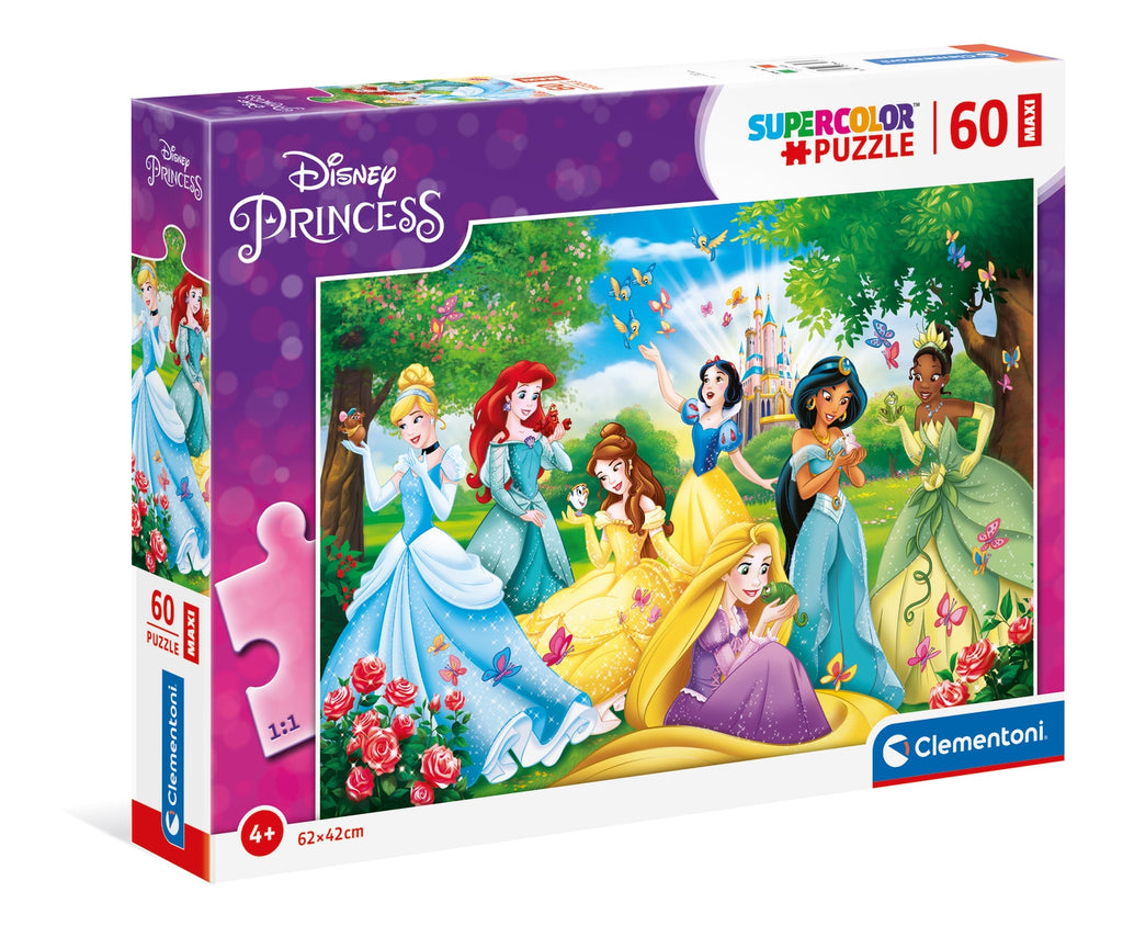 60pcs, Maxi Disney Princess Puzzle