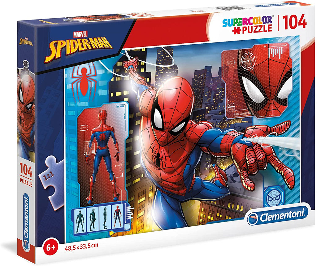 SUPER COLOUR: 104pc Spiderman 3