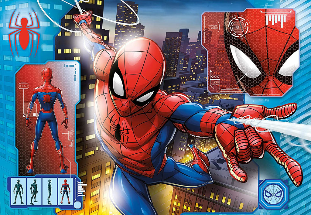 SUPER COLOUR: 104pc Spiderman 3