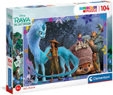 SUPER COLOUR: 104pc Raya and the Last Dragon Puzzle