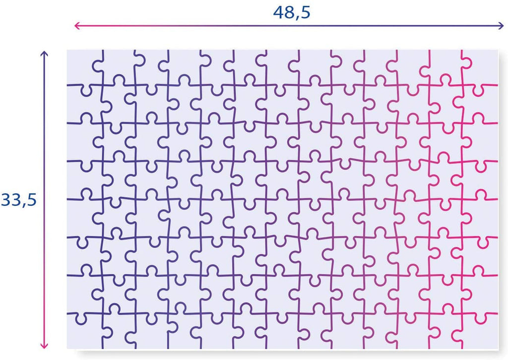 PLAY FOR FUTURE: 104pcs Play for the Future-Change your Disposition Puzzle