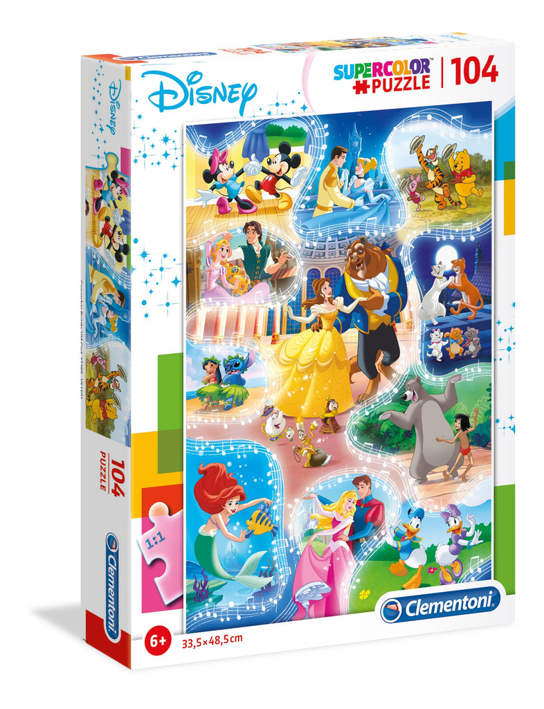 SUPER COLOUR: 104pc Disney Dance Party