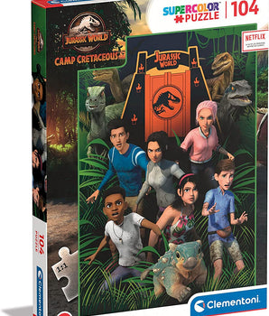 SUPER COLOUR: 104pc Jurassic World Camp Cretaceous