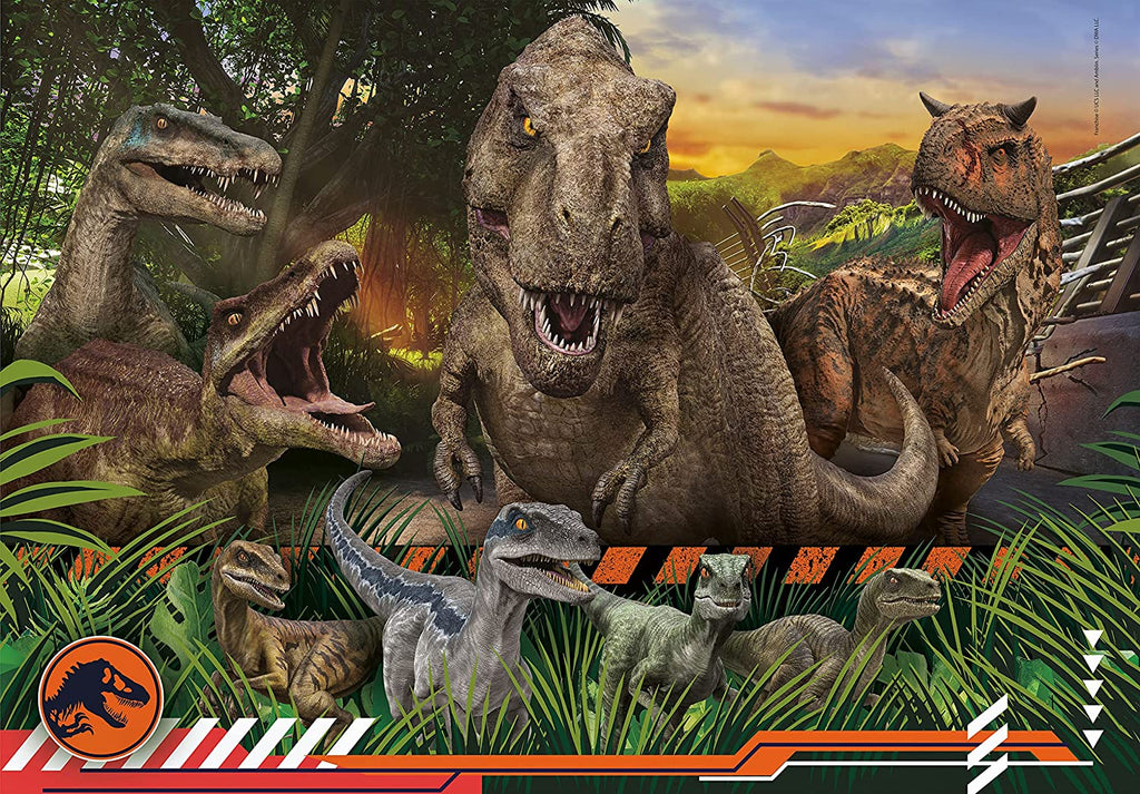 SUPER COLOUR: 104pc Jurassic World Camp Cretaceous - 2