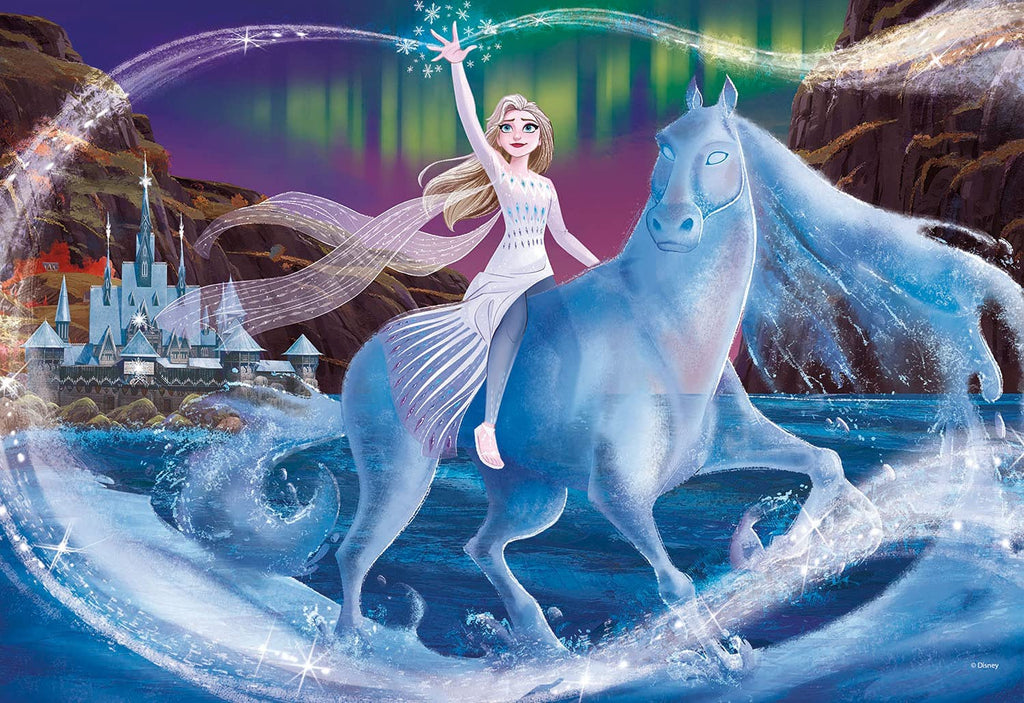 GLOWING LIGHTS: 104pc Frozen 2 (Glowing) Puzzle