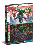 GLOWING LIGHTS: 104pc Avengers (Glowing) Puzzle