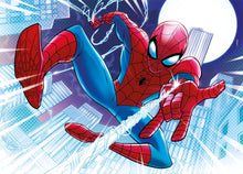 Load image into Gallery viewer, GLOWING LIGHTS: 104pc Marvel Spiderman (Glowing) Puzzle