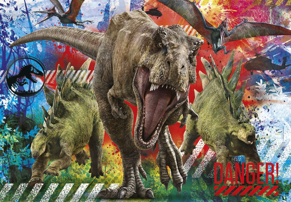 SUPER COLOUR: 180pc, Jurassic World