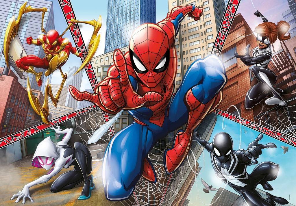 SUPER COLOUR: 180pcs Marvel Spider-Man Puzzle