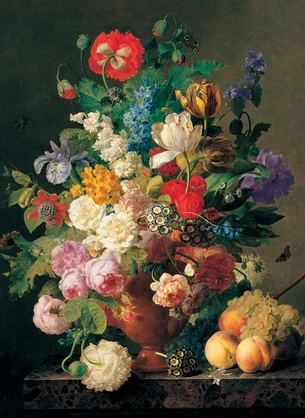 MUSEUM COLLECTION: 1000PC VAN DAEL VASO DI FIORI (Bowl of Flowers)