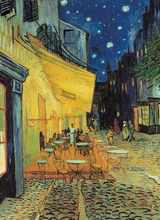 Load image into Gallery viewer, MUSEUM COLLECTION: 1000PC  CAFE TERRACE AT NIGHT  - Van Gogh
