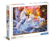Load image into Gallery viewer, 1500pc Wild Unicorns Puzzle