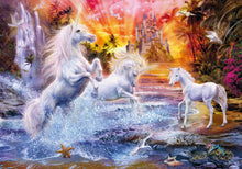 Load image into Gallery viewer, 1500pc Wild Unicorns Puzzle