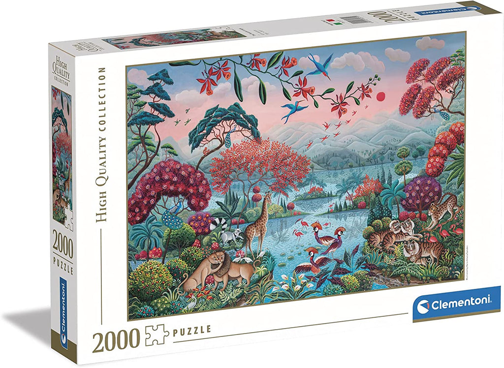 2000pcs, The Peaceful Jungle