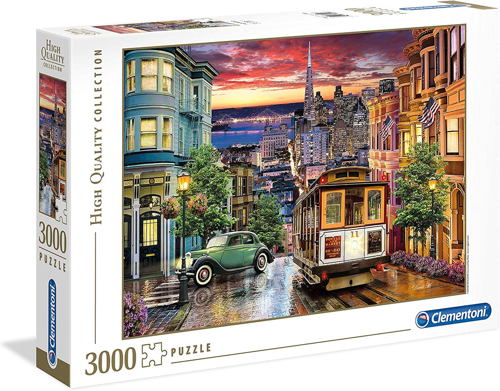 3000pcs San Francisco Puzzle