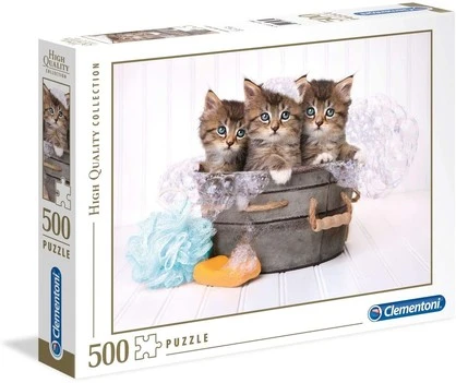 500pc, Kittens & Soap