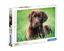 Load image into Gallery viewer, 500pc Chocolate Puppy Puzzle