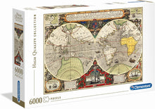 Load image into Gallery viewer, 6000PCS Antique Nautical Map Puzzle