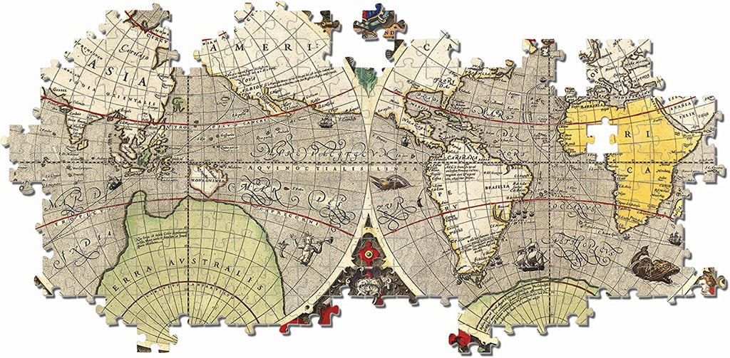 6000PCS Antique Nautical Map Puzzle