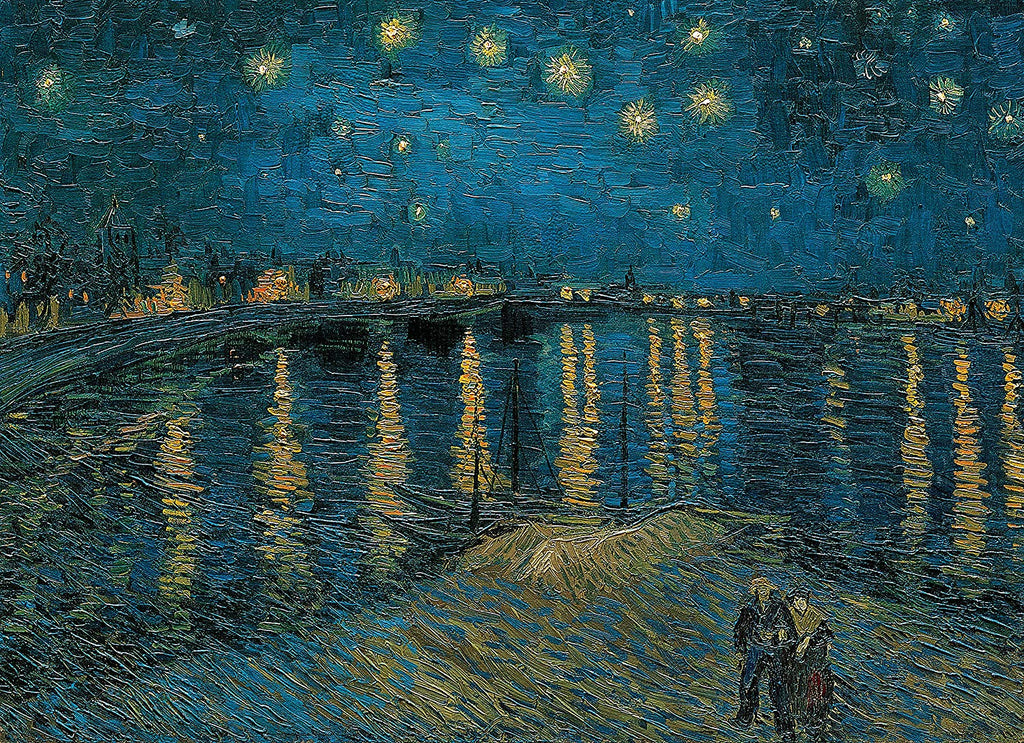 MUSEUM COLLECTION: 1000pc, Starry Night Over the Rhone