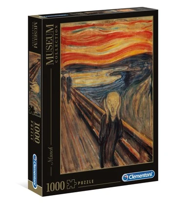 MUSEUM COLLECTION: 1000pc Lurlo Di Munch (The Scream)