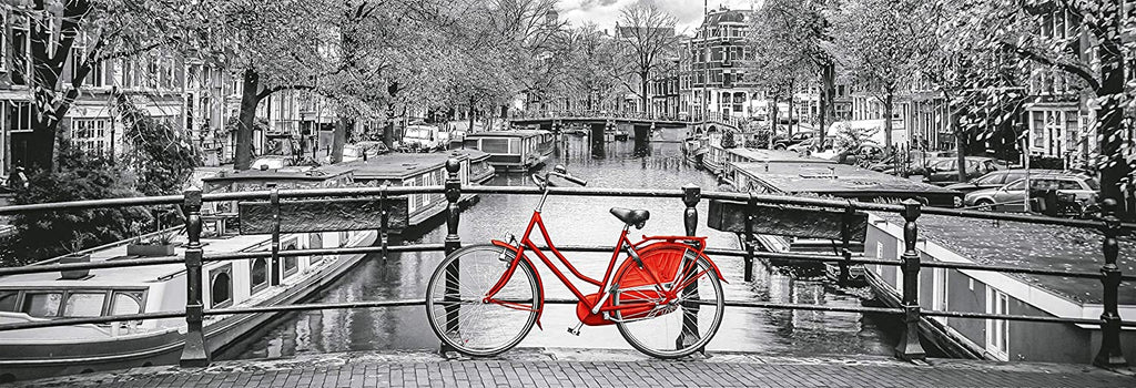 1000pc, Panorama, Amsterdam Bicycle