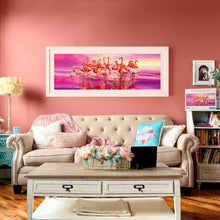 Load image into Gallery viewer, 1000pc, Panorama, Flamingo Dance