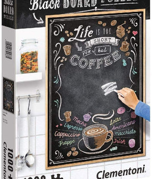 Blackboard Puzzle: 1000pc Coffee