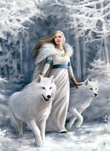 Load image into Gallery viewer, Anne Stokes:  1000pc,  Winter Guardians