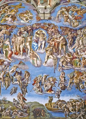 MUSEUM COLLECTION: 1000PC  MICHELANGELO GIUDIZIO UNIVERSE (The Last Judgement)