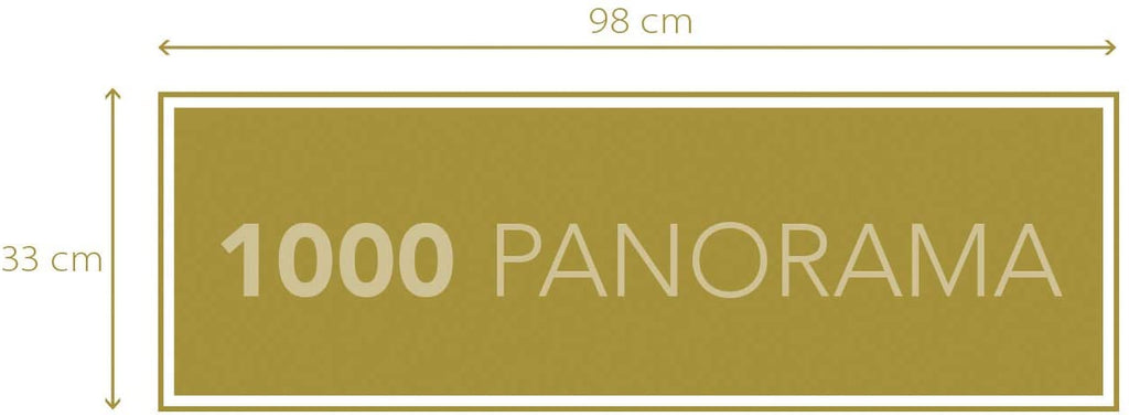 1000pc, Panorama Healthy Veggie Puzzle