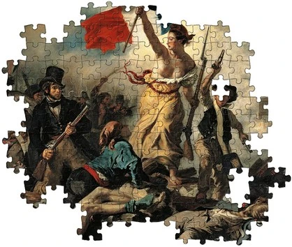 MUSEUM COLLECTION: 1000PC  LIBERTY LEADING THE PEOPLE - LOUVRE COL