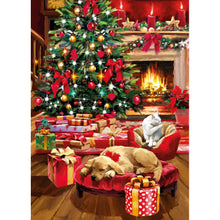 Load image into Gallery viewer, 1000pc, Christmas by the Fire